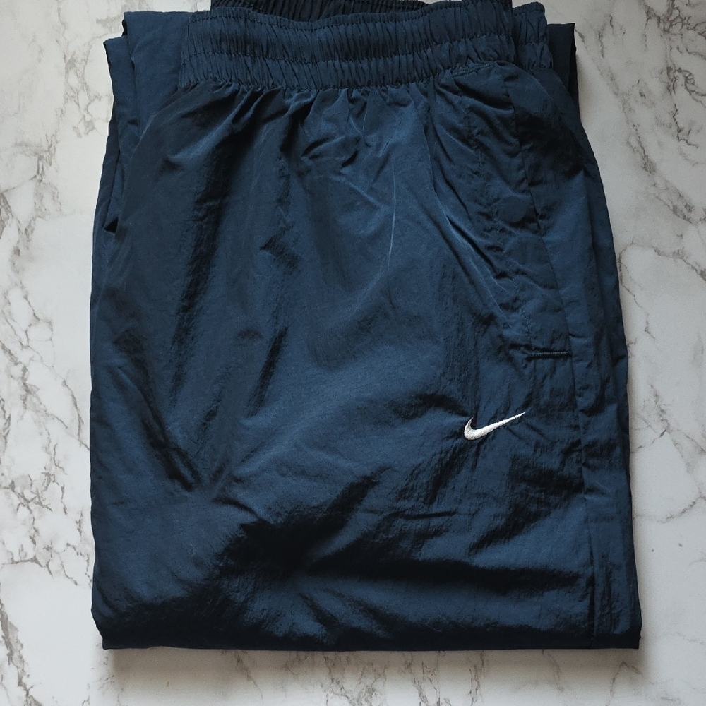 Nike womens mid-rise oversized women joggers (navy)